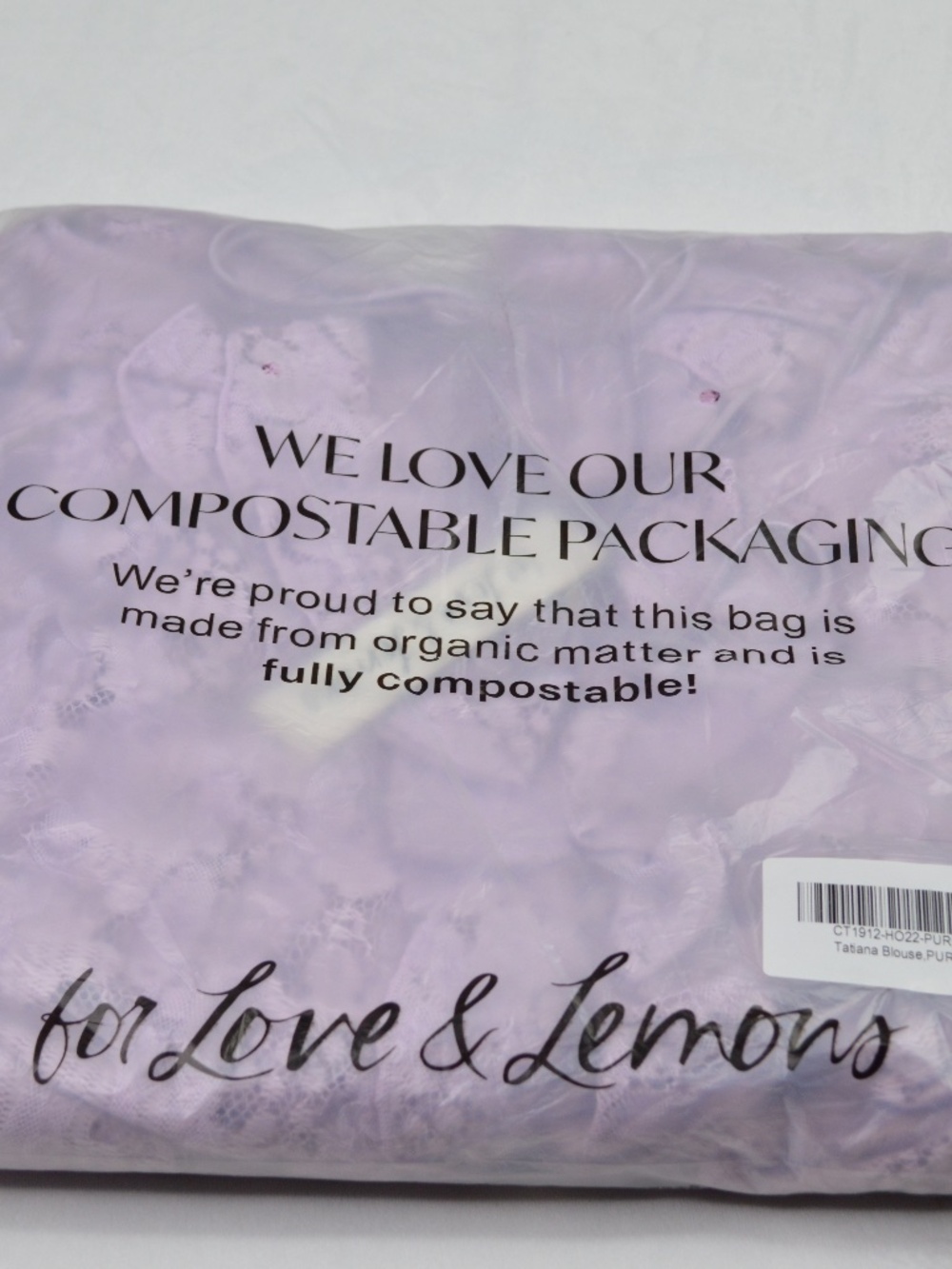 For Love and Lemons Tatiana Lace Blouse Large Purple - NEW with Tags - size 1x